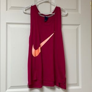 Pink Nike workout tank top!